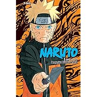 Naruto 3-in-1 Edition Manga Set Vol. 1-12 by Masashi